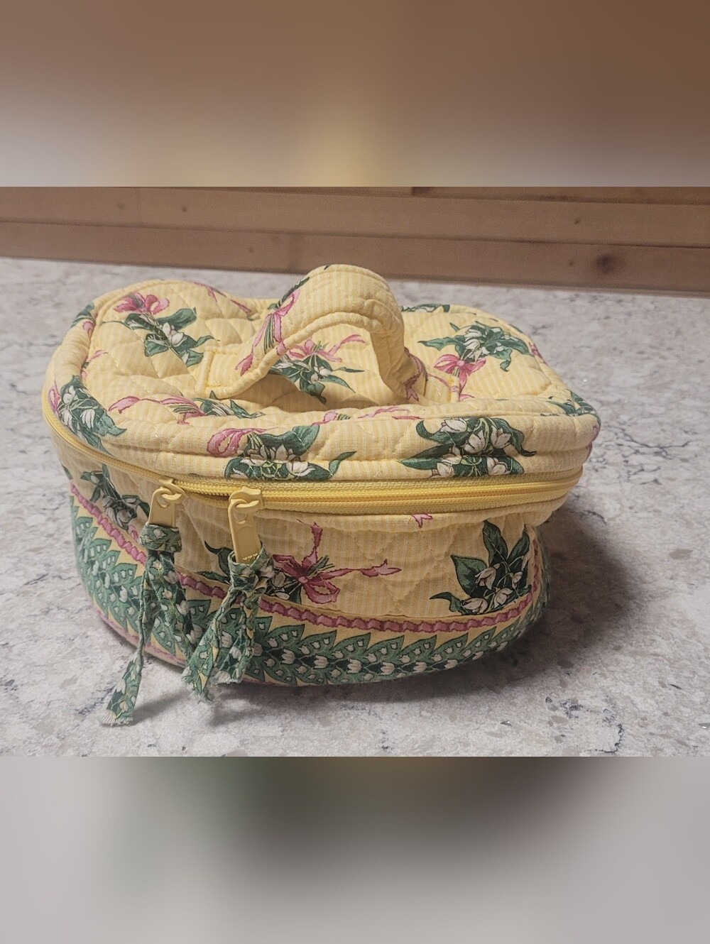 VERA BRADLEY retired HOPE pattern Cosmetic Bag